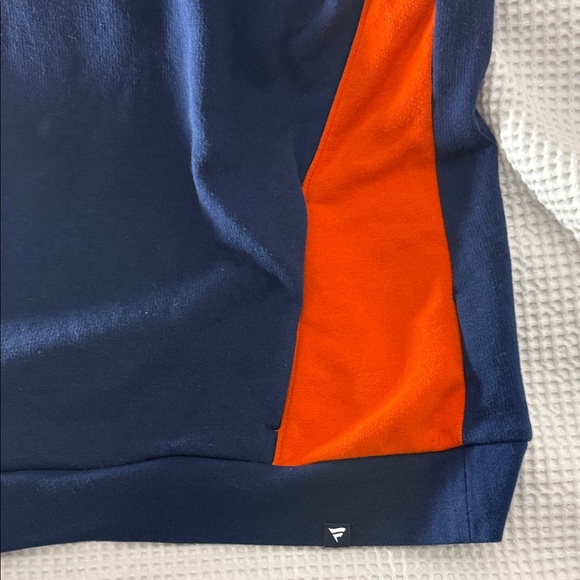 Women’s Broncos Navy & Orange Pullover Hoodie Sweatshirt - 2X - Picture 4 of 6